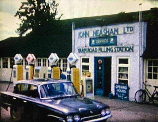 The Northern Echo: Scenes from the opening video of John Neasham's garage in 1966